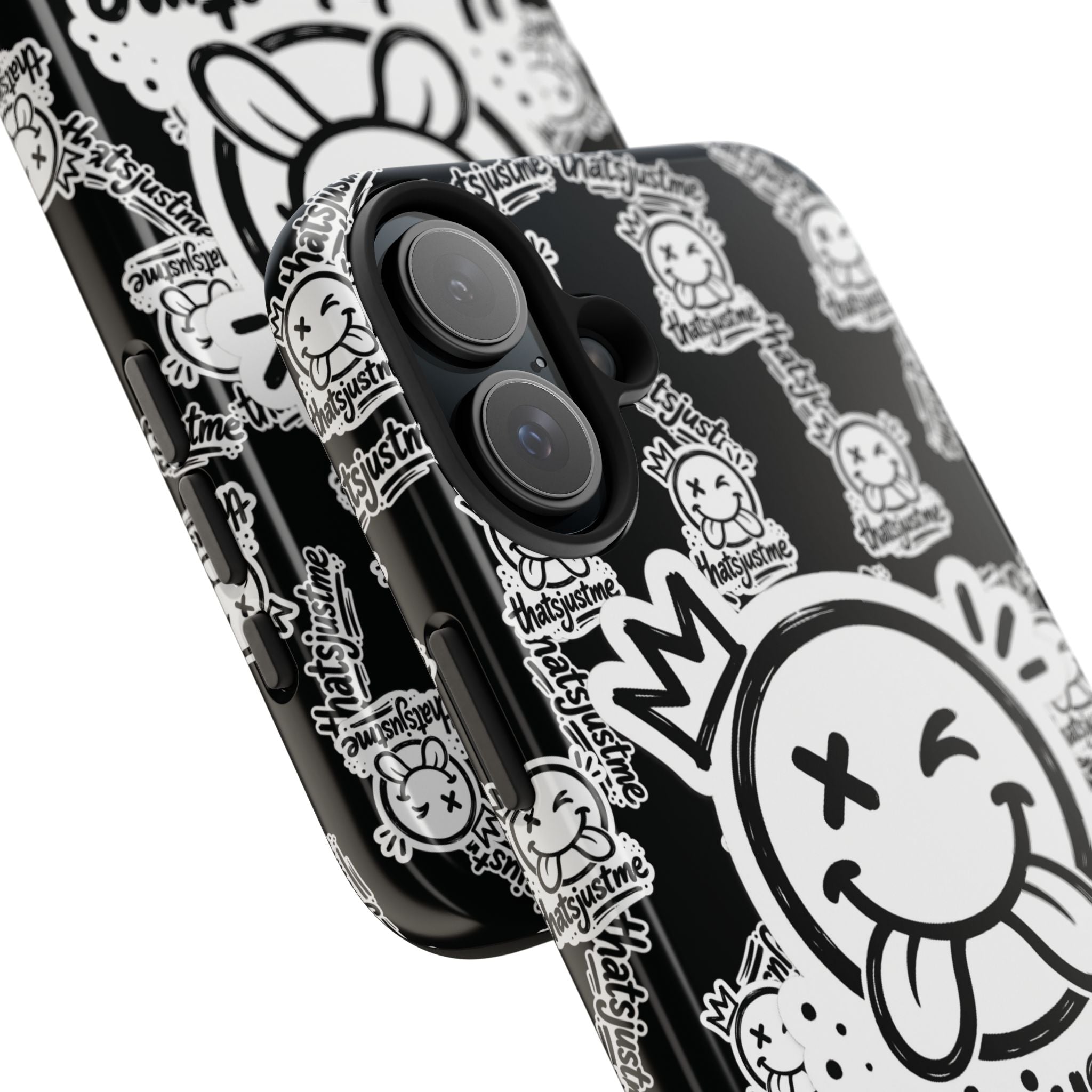 thatsjustme "Overload" Tough Phone Case - Black