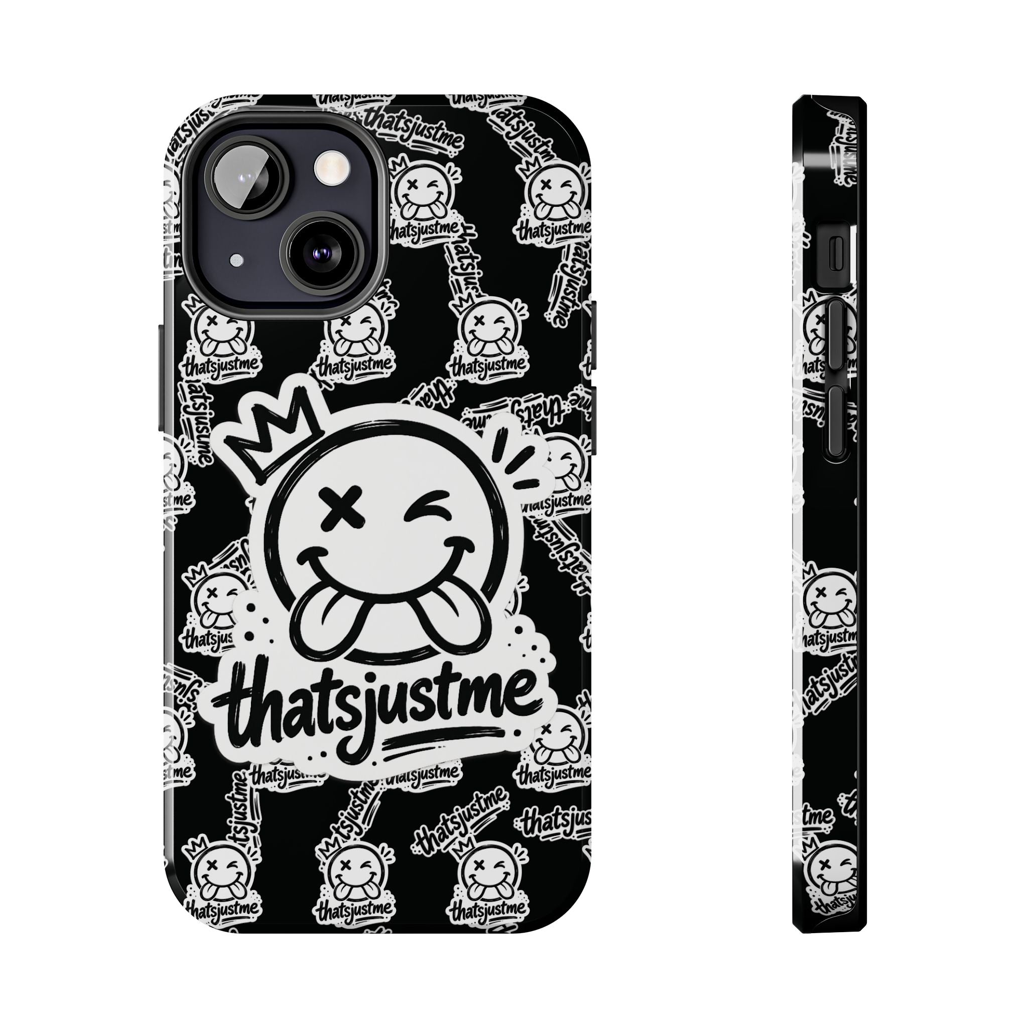 thatsjustme "Overload" Tough Phone Case - Black