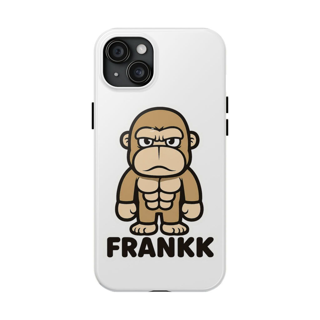 FRANKK The Ape "Essentials" Tough Phone Case - White