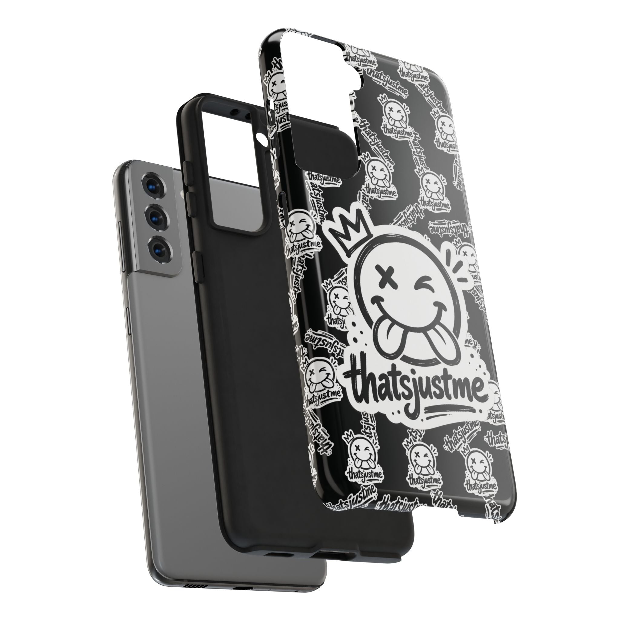 thatsjustme "Overload" Tough Phone Case - Black