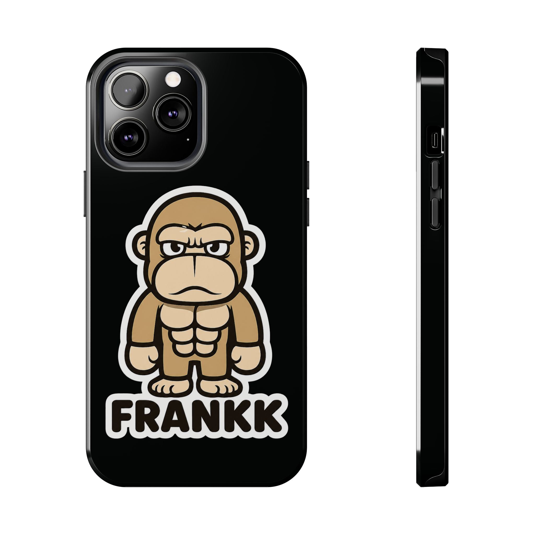 FRANKK The Ape "Essentials" Tough Phone Case - Black