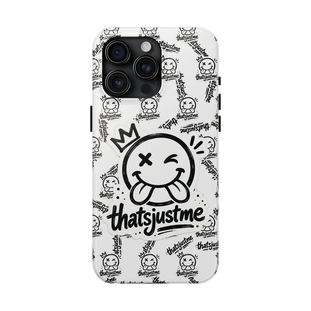 thatsjustme "Overload" Tough Phone Case - White
