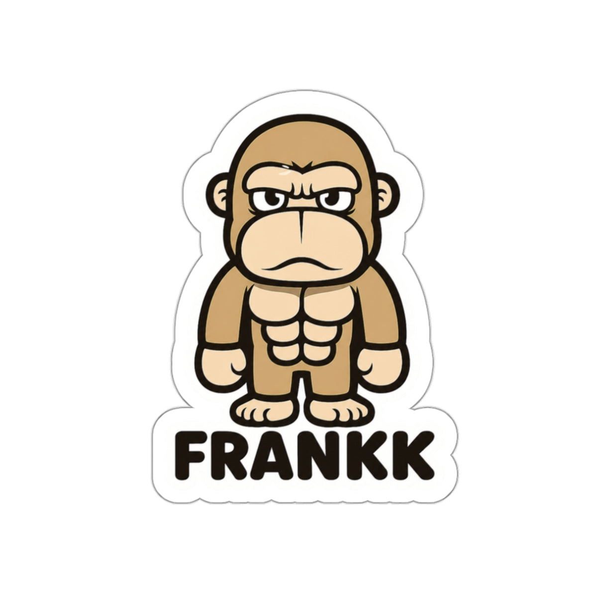 FRANKK The Ape "Essentials" - Die-Cut Sticker
