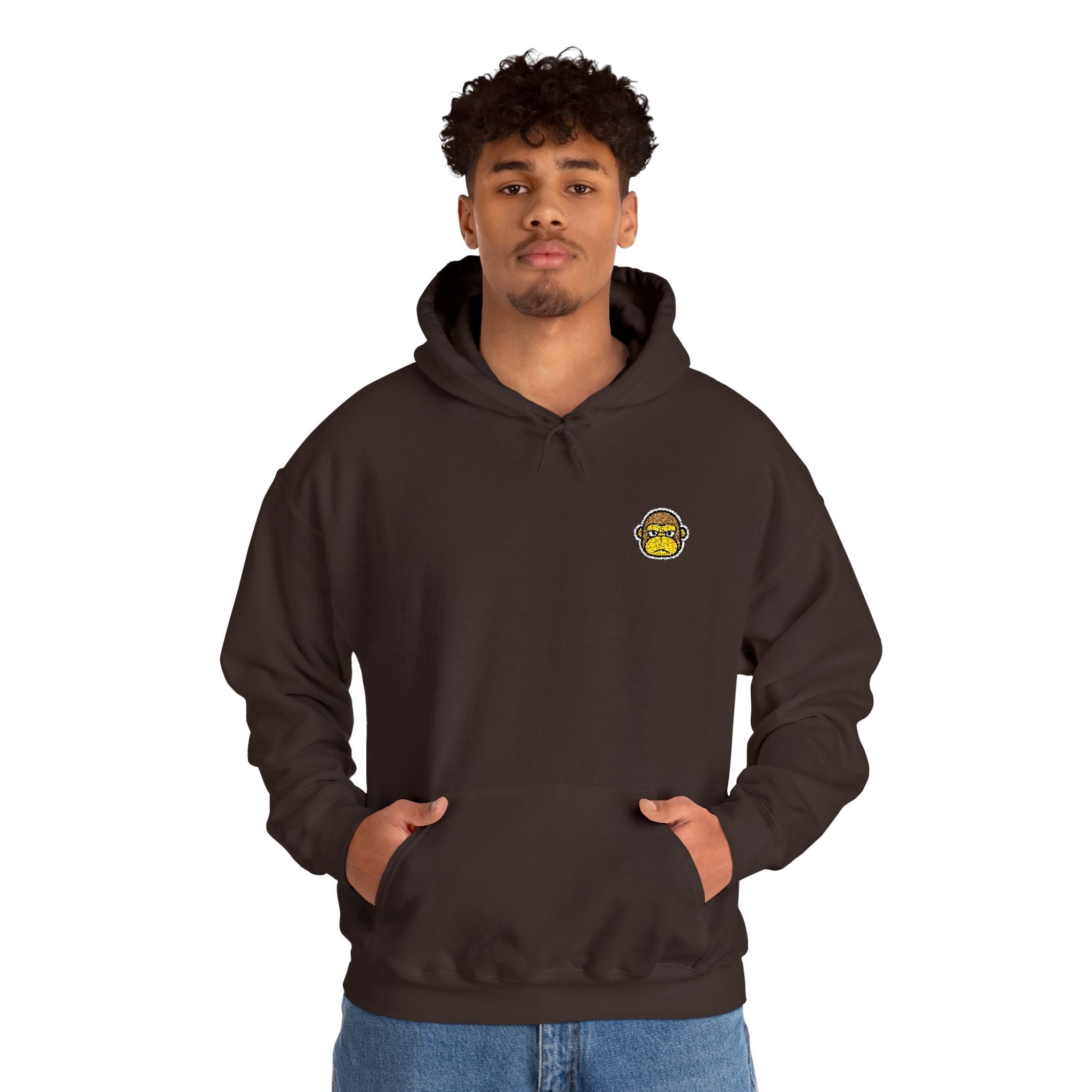 FRANKK The Ape "Essentials" Embroidered Hoodie 2 — Unisex Sweatshirt