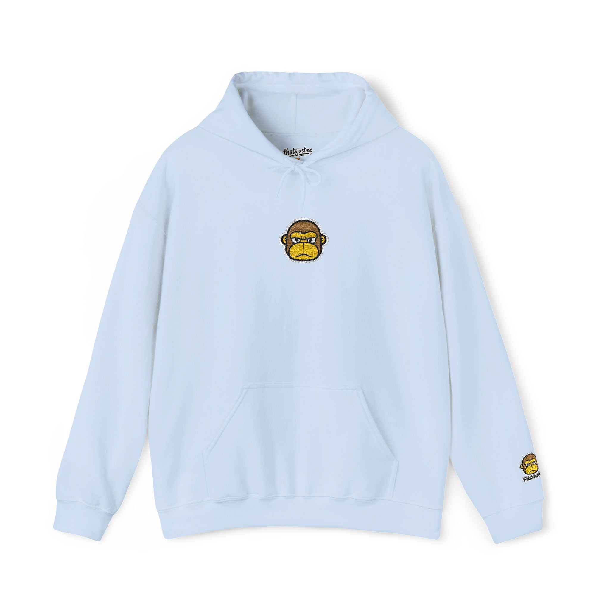 FRANKK The Ape "Essentials" Embroidered Hoodie - Unisex Sweatshirt