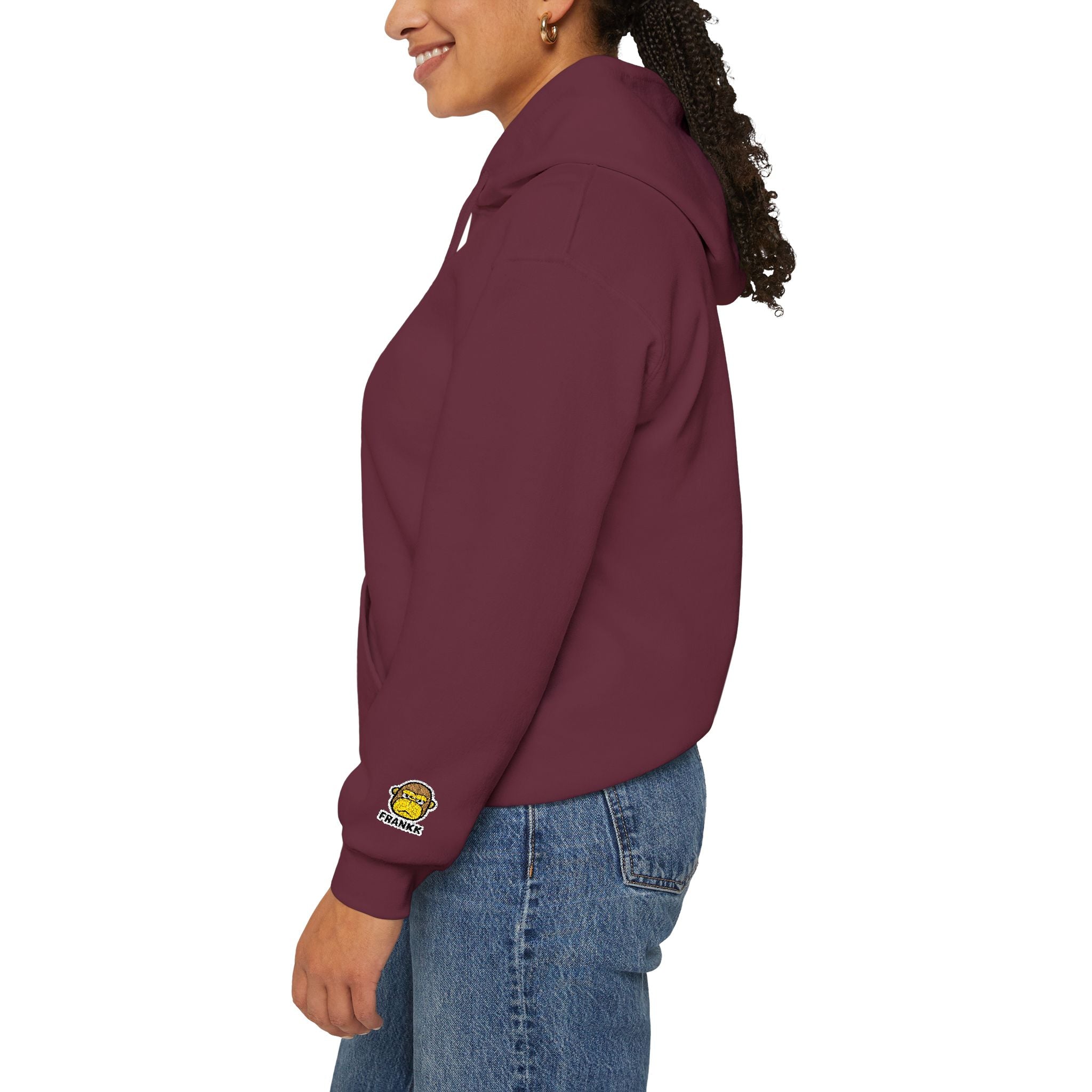 FRANKK The Ape "Essentials" Embroidered Hoodie - Unisex Sweatshirt