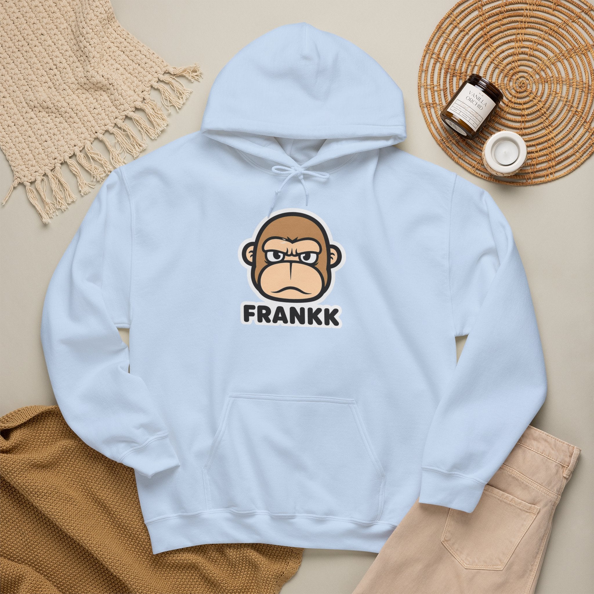 FRANKK The Ape "Essentials" Hoodie –  Unisex Sweatshirt