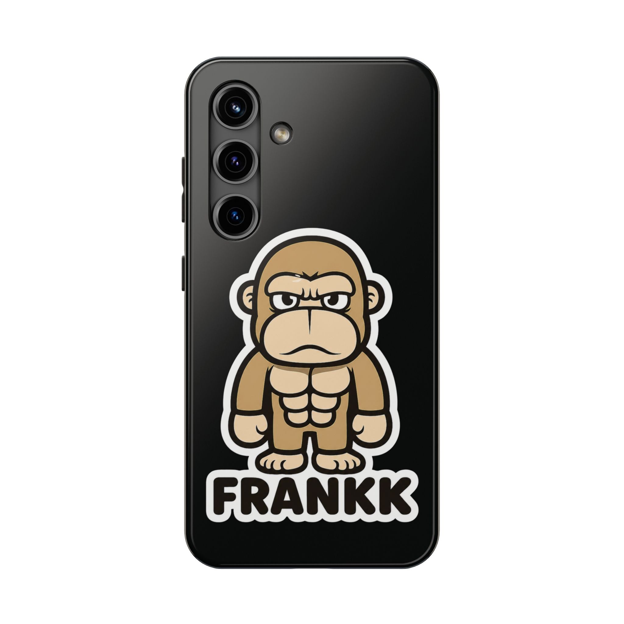 FRANKK The Ape "Essentials" Tough Phone Case - Black