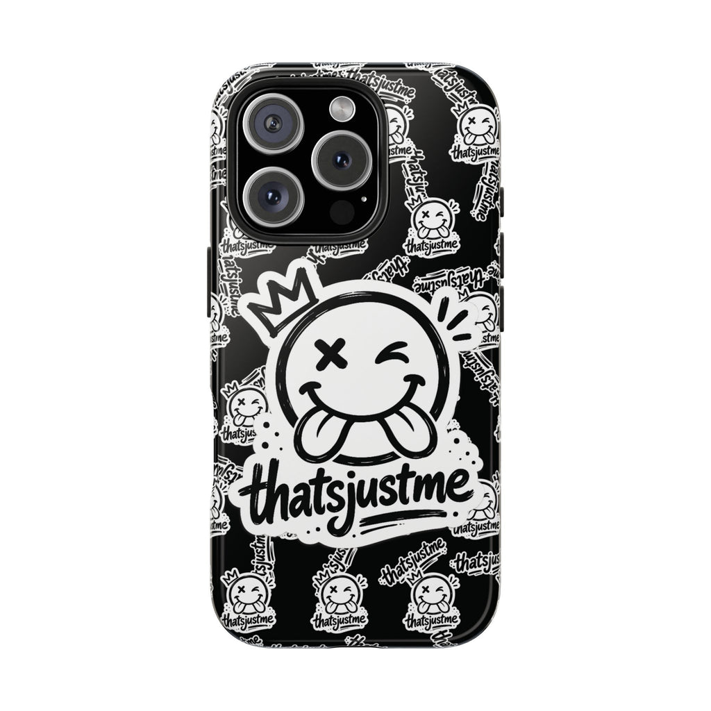 thatsjustme "Overload" Tough Phone Case - Black
