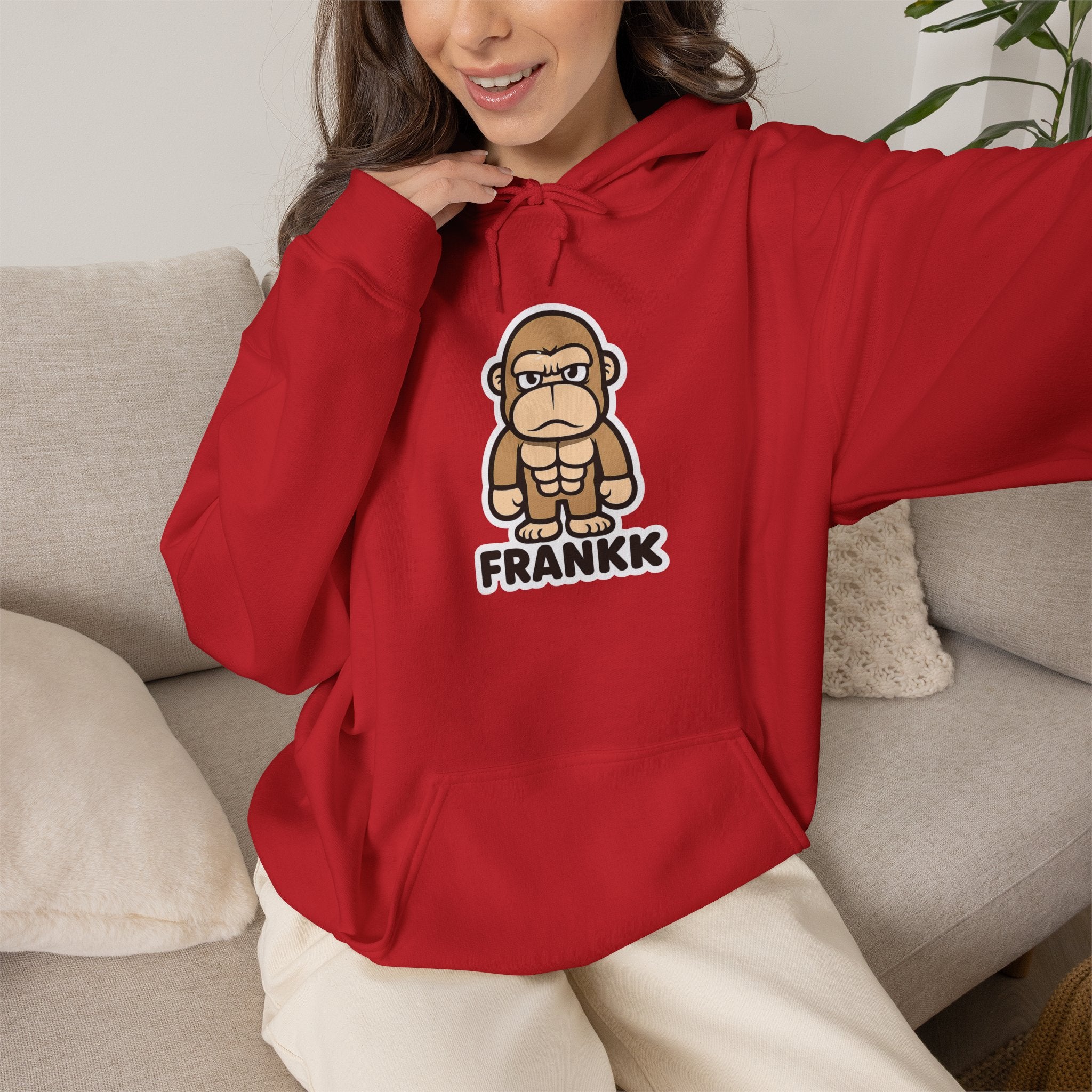 FRANKK The Ape "Essentials" Hoodie —  Unisex Sweatshirt